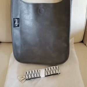 Brand new, never used Bags by Pinafore charcoal grey bag